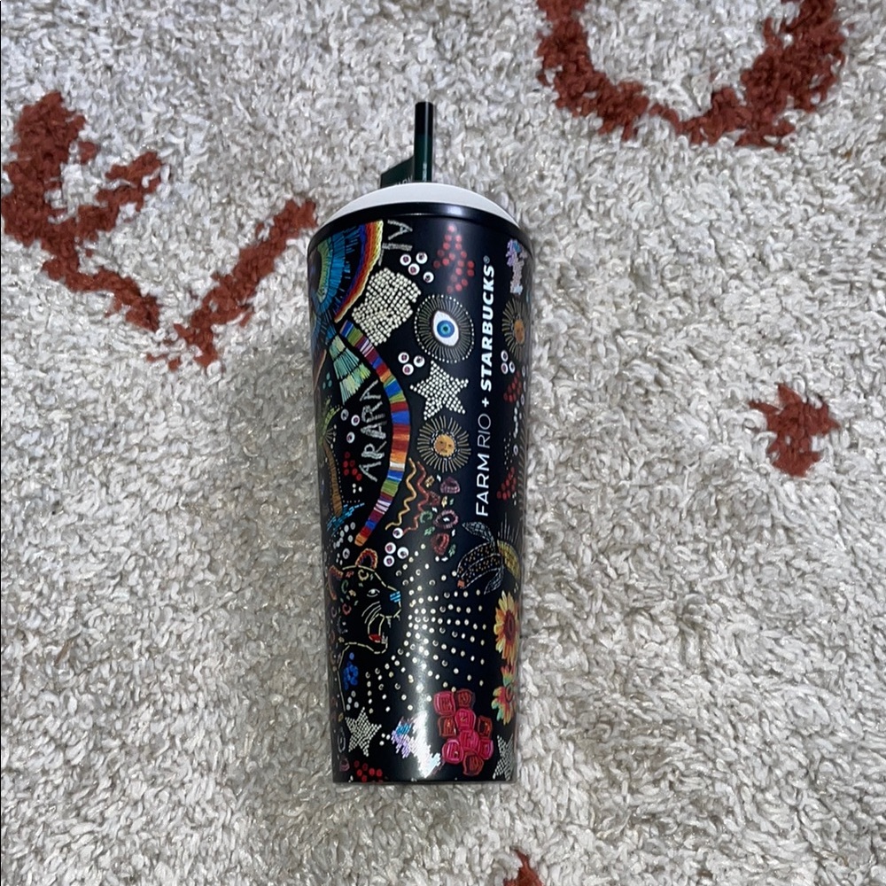 NWT- FARM Rio X Starbucks- 24 oz Tumbler- Limited Edition- Sold OUT!